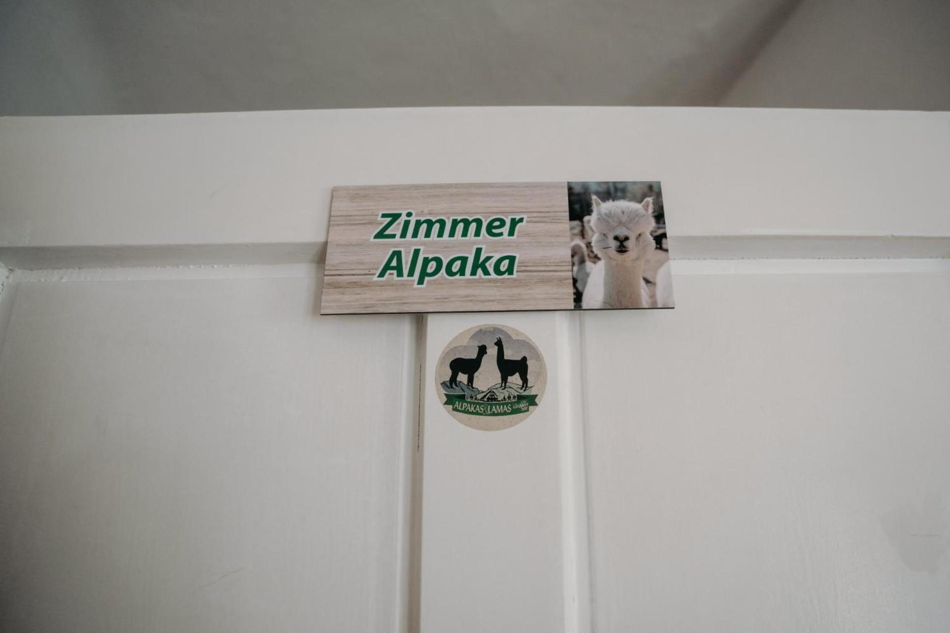 Alpakas, Lamas Und Rentiere Zum Gruenen See Grossdorf  Экстерьер фото